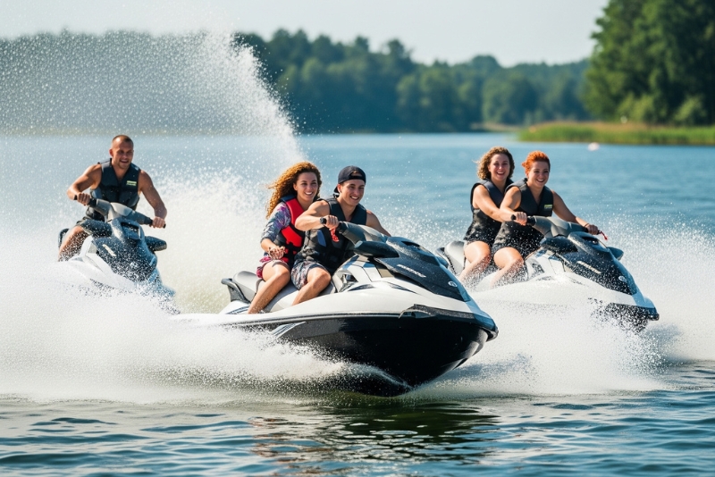 Pływanie skuterem w Wielkopolsce